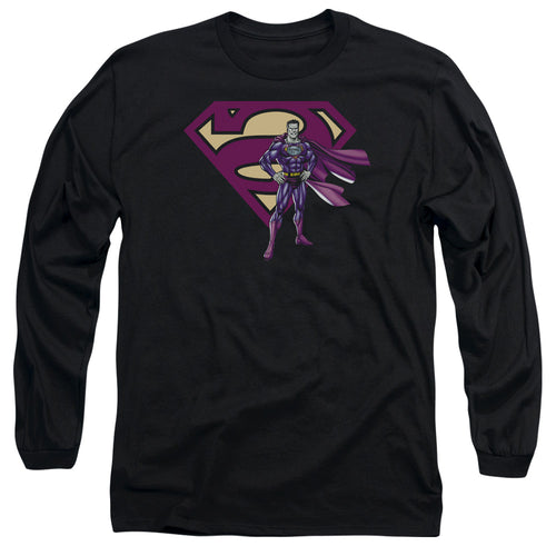 Superman Bizarro & Logo Long Sleeve T-Shirt