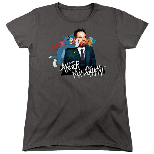 Tom and Jerry Movie Anger Management Womens T-Shirt