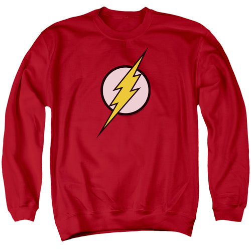 Justice League Flash Logo Crewneck Sweatshirt
