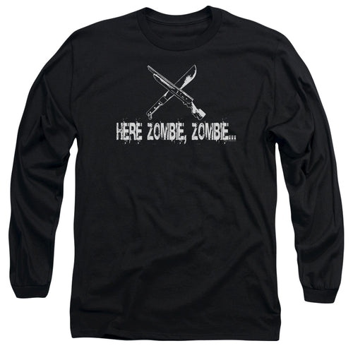 Here Zombie Zombie Long Sleeve T-Shirt