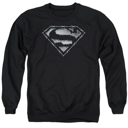 Superman Barbed Wire Crewneck Sweatshirt