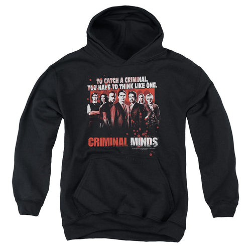 Criminal Minds Think Like One Youth Hoodie