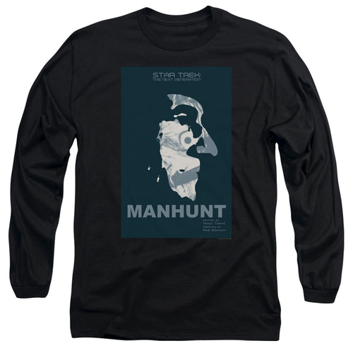 Star Trek Manhunt Black Long Sleeve T-Shirt
