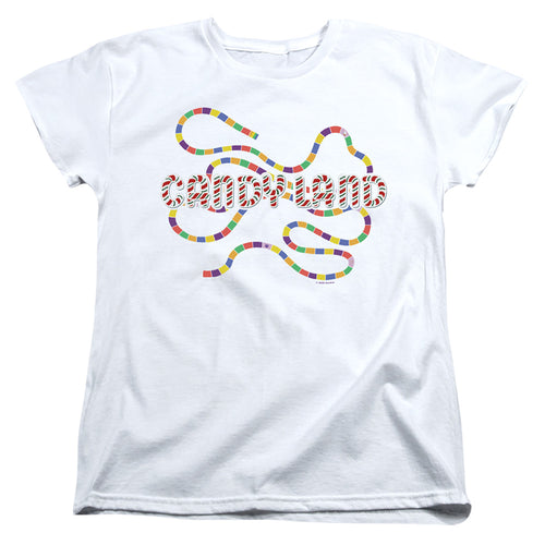 Candy Land Game Board Path Womens T-Shirt