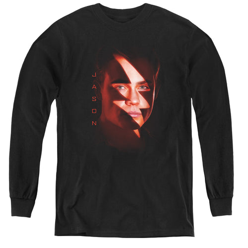 Mighty Morphin Power Rangers: The Movie Jason Bolt Youth Long Sleeve T-Shirt