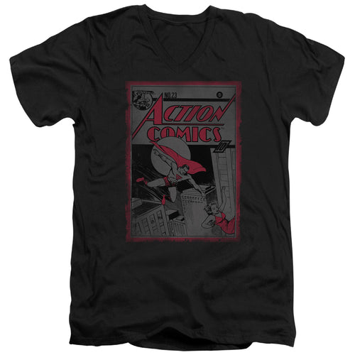 Superman Action Comics 23 V-Neck T-Shirt