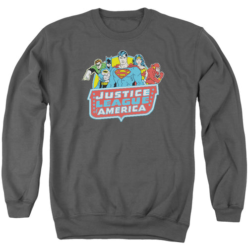 DC Comics 8 Bit League Crewneck Sweatshirt