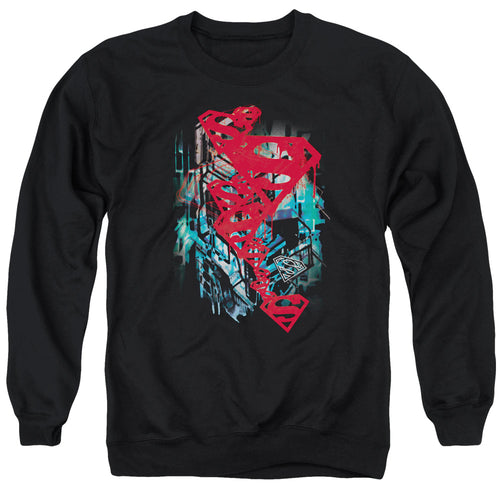 Superman Gritty Crewneck Sweatshirt