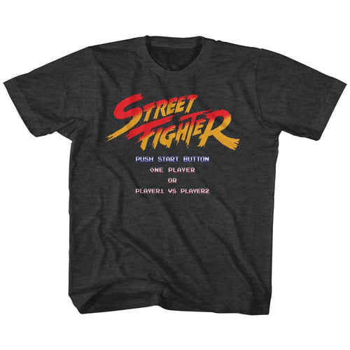 Street Fighter Start Screen Youth/Toddler T-Shirt