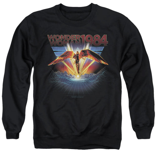 Wonder Woman 1984 84 Metal Crewneck Sweatshirt
