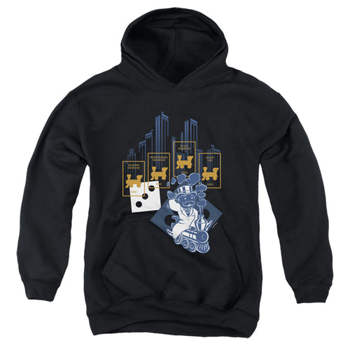 Monopoly The True Railroad Tycoon No Logo Youth Hoodie