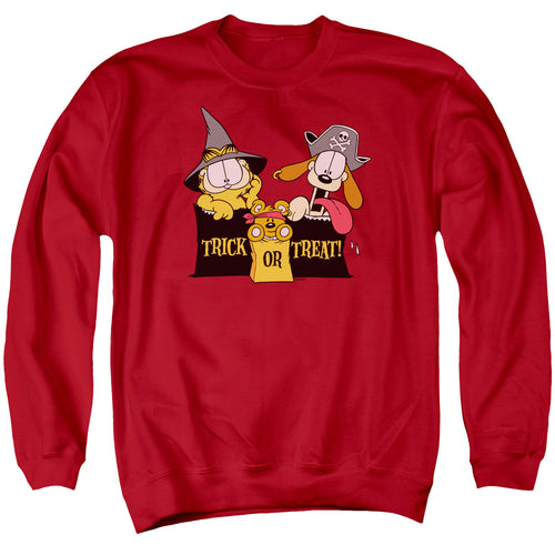 Garfield Trick Or Treat Crewneck Sweatshirt