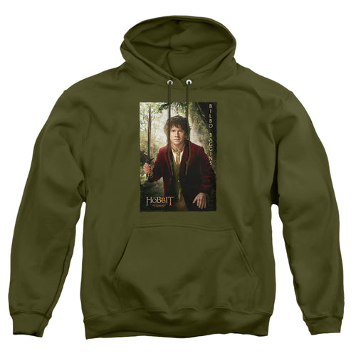 The Hobbit Bilbo Forest Poster Pullover Hoodie