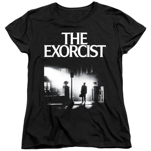 The Exorcist Poster Womens T-Shirt