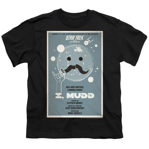 Star Trek Juan Ortiz I Mudd Black Youth/Toddler T-Shirt