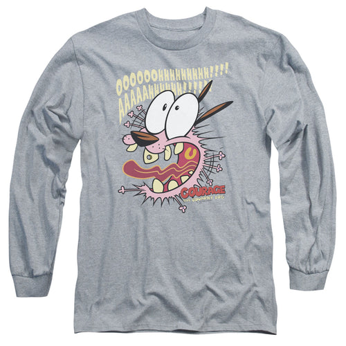 Courage the Cowardly Dog Scaredy Dog Long Sleeve T-Shirt