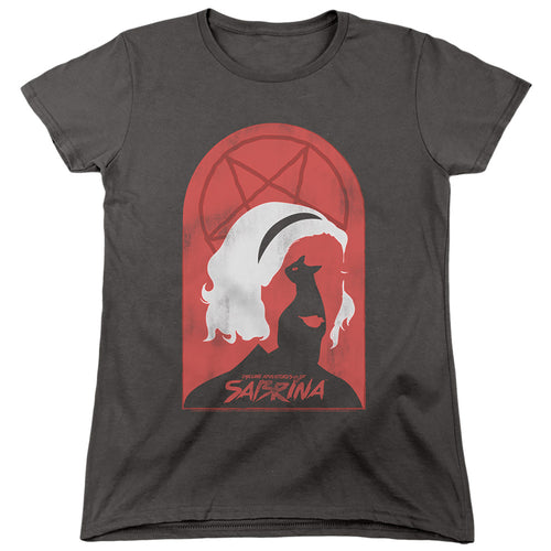 Chilling Adventures Of Sabrina Sabrina And Salem Womens T-Shirt