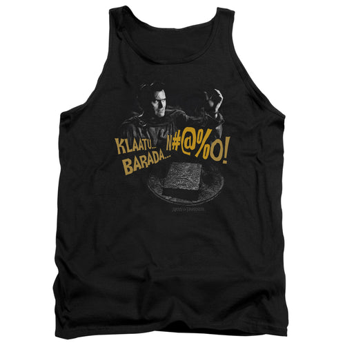 Army of Darkness Klaatu...Barada Tank Top