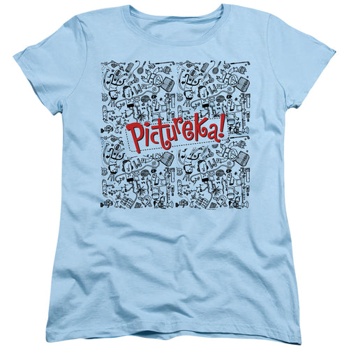 Pictureka Line Work Womens T-Shirt