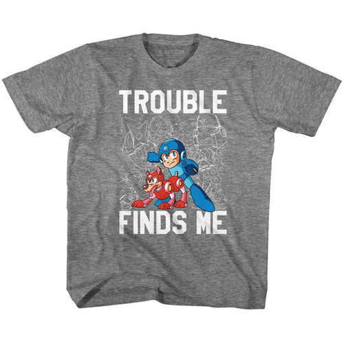 Mega Man Trouble Youth/Toddler T-Shirt