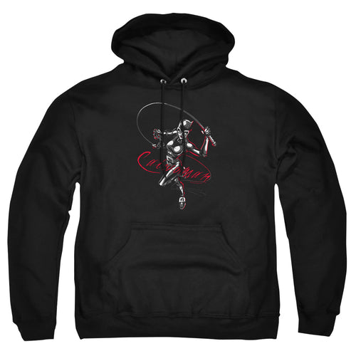 Batman Kitten With A Whip Pullover Hoodie
