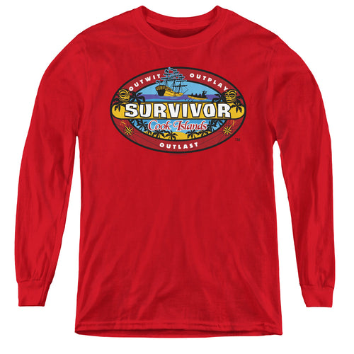 Survivor Cook Islands Youth Long Sleeve T-Shirt