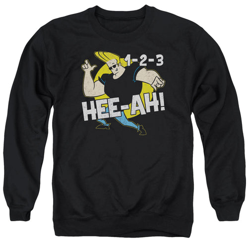 Johnny Bravo 123 Crewneck Sweatshirt