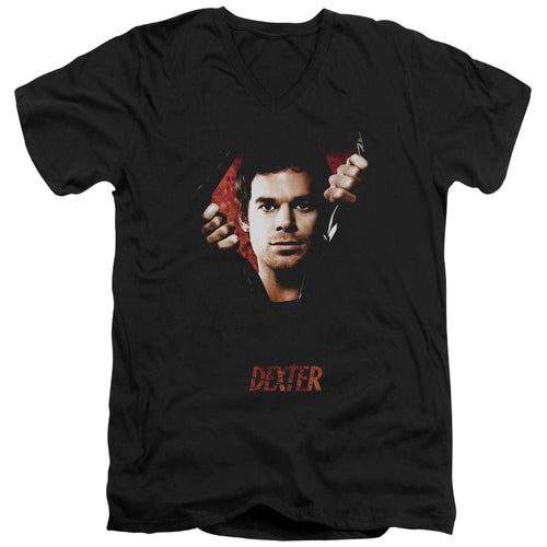 Dexter Breaking Through V-Neck T-Shirt