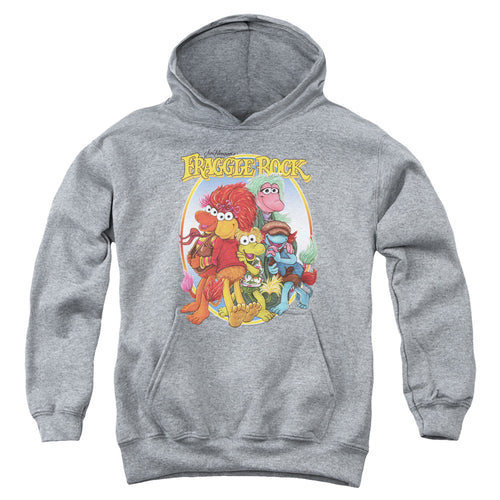 Fraggle Rock Group Hug Youth Hoodie