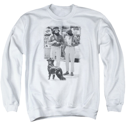 Cheech and Chong Cheech Chong Dog Crewneck Sweatshirt