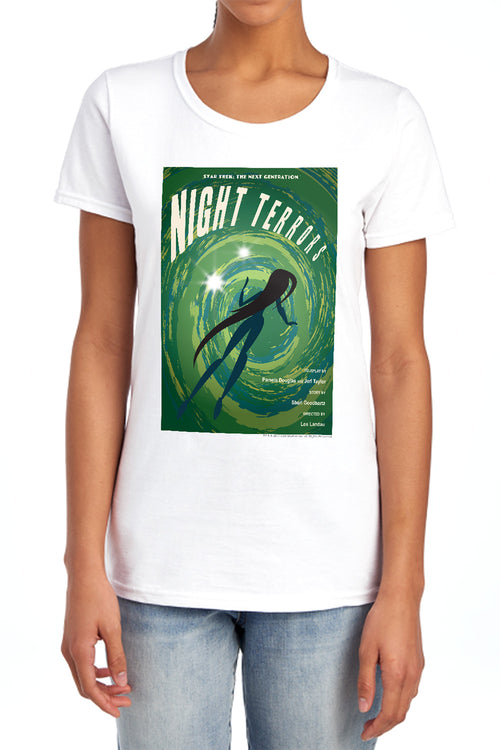 Star Trek Night Terrors Womens T-Shirt