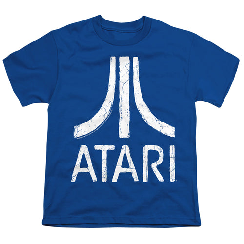 Atari Rough Logo Royal Blue Youth/Toddler T-Shirt
