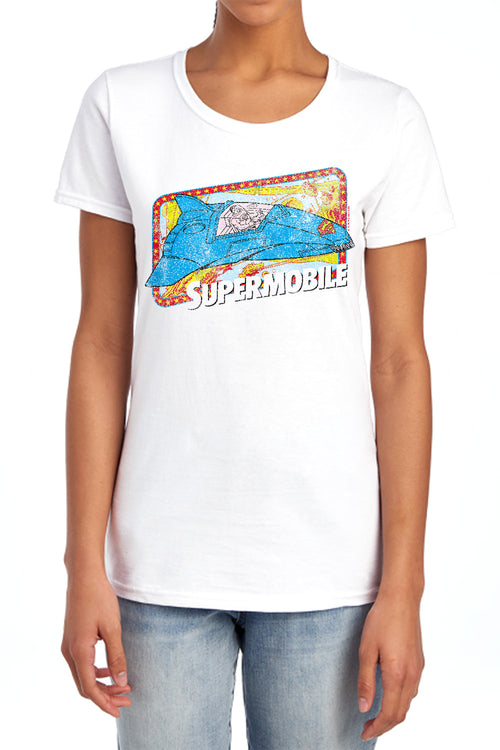 DC Comics Supermobile Womens T-Shirt