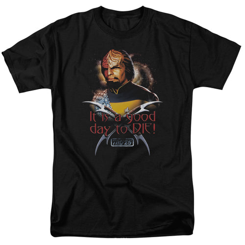 Star Trek Worf Good Day to Die T-Shirt