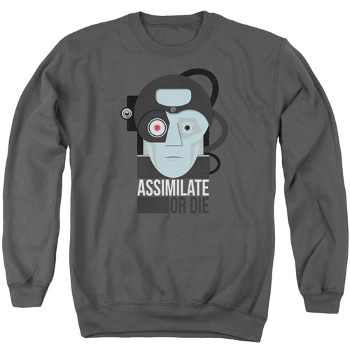 Star Trek Assimilate or Die Crewneck Sweatshirt