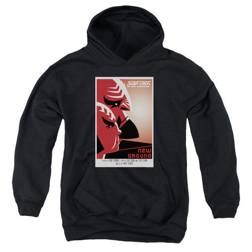 Star Trek New Ground Black Youth Hoodie