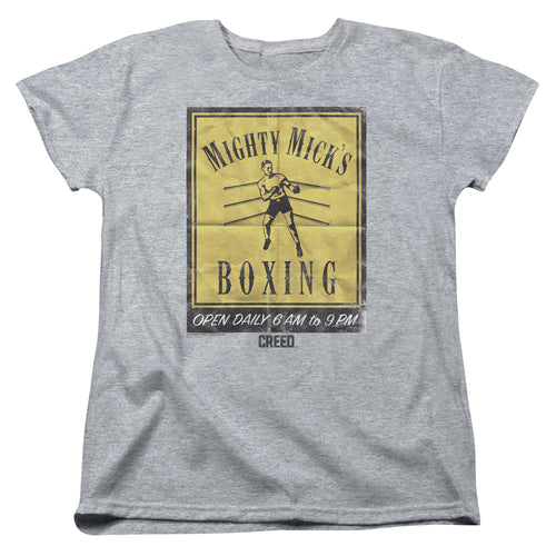 Creed Micks Poster Womens T-Shirt