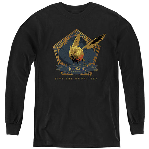 Hogwarts Legacy Golden Snidget Youth Long Sleeve T-Shirt