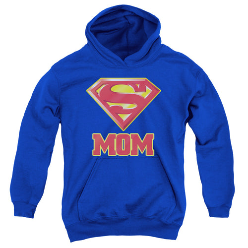 Superman Super Mom Youth Hoodie