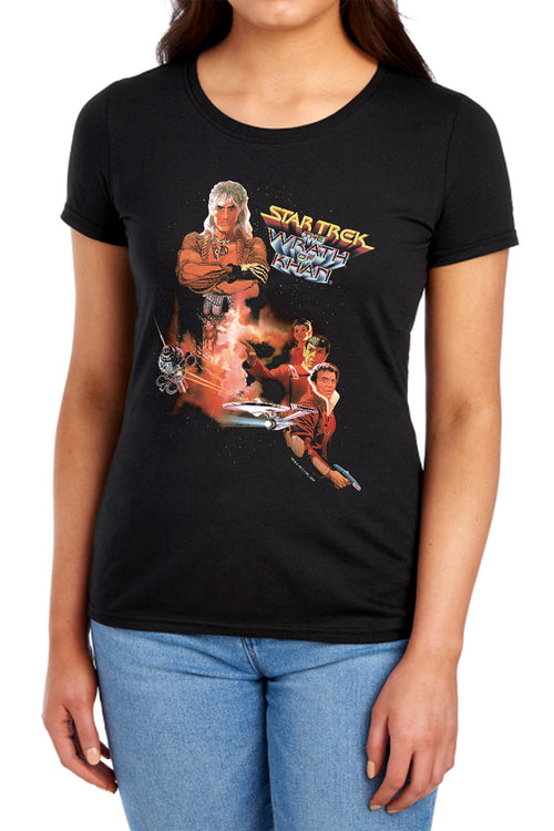 Star Trek The Wrath of Khan Womens T-Shirt