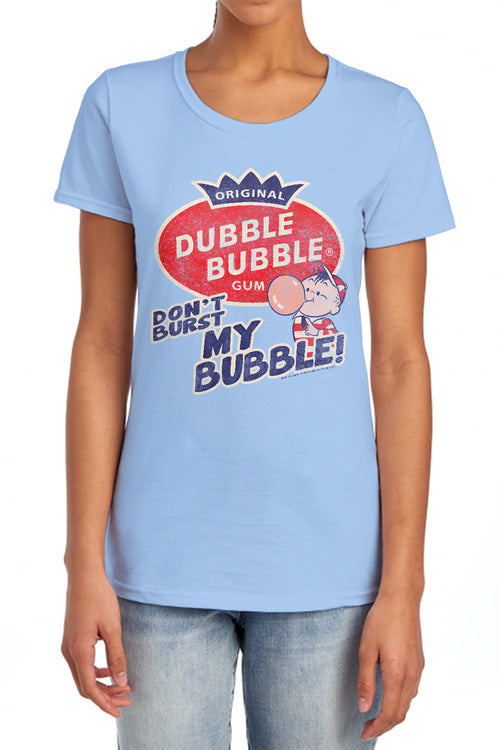 Dubble Bubble Burst Bubble Womens T-Shirt