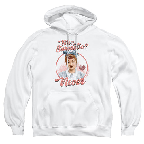 I Love Lucy Sarcastic Pullover Hoodie
