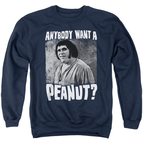 The Princess Bride A Giant Snack Navy Crewneck Sweatshirt