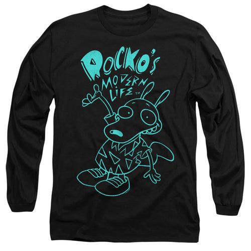 Rocko's Modern Life Neon Long Sleeve T-Shirt