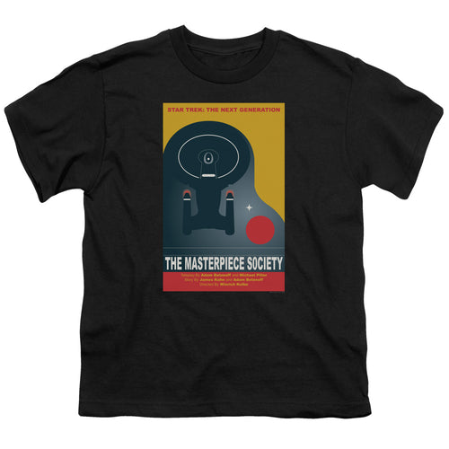 Star Trek The Masterpiece Society Black Youth/Toddler T-Shirt