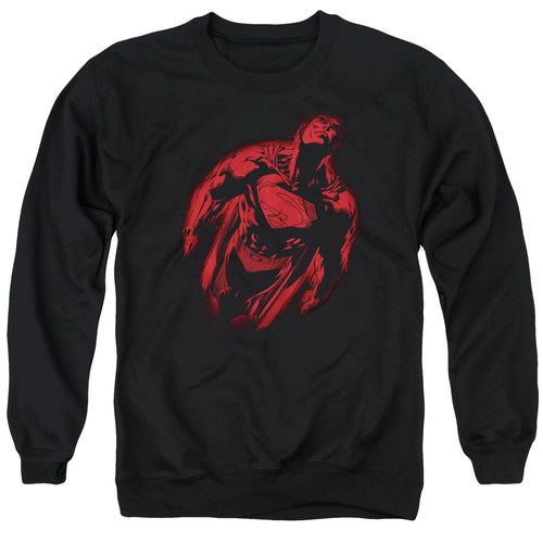 Superman Sprayed Supes Crewneck Sweatshirt