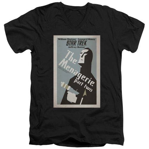 Star Trek The Menagerie Part Two Black V-Neck T-Shirt