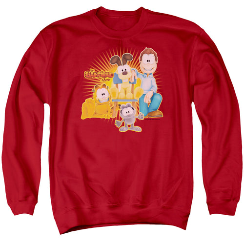 Garfield Say Cheese Crewneck Sweatshirt