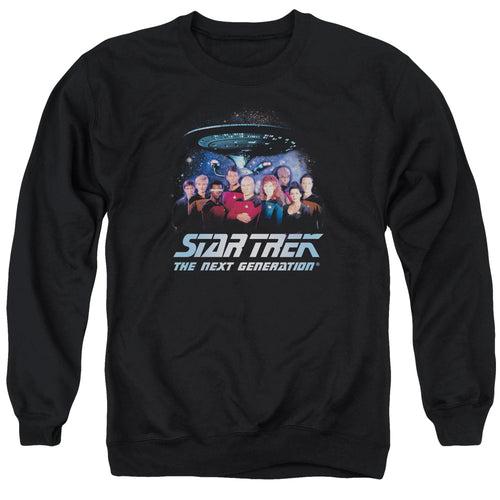 Star Trek TNG Space Group Crewneck Sweatshirt
