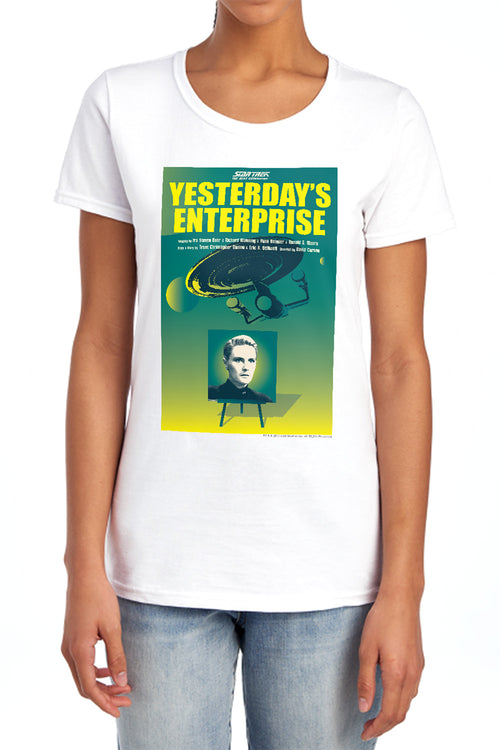 Star Trek Yesterday's Enterprise Womens T-Shirt